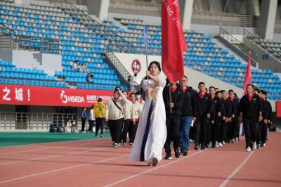 同心聚力 活力无限 | 天富娱乐参加杭州湾上虞经开区第十一届职工运动会